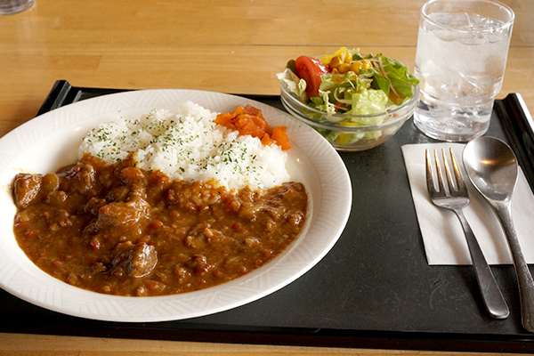 カフェレスト風良里 南国市産田島牛 牛すじカレー