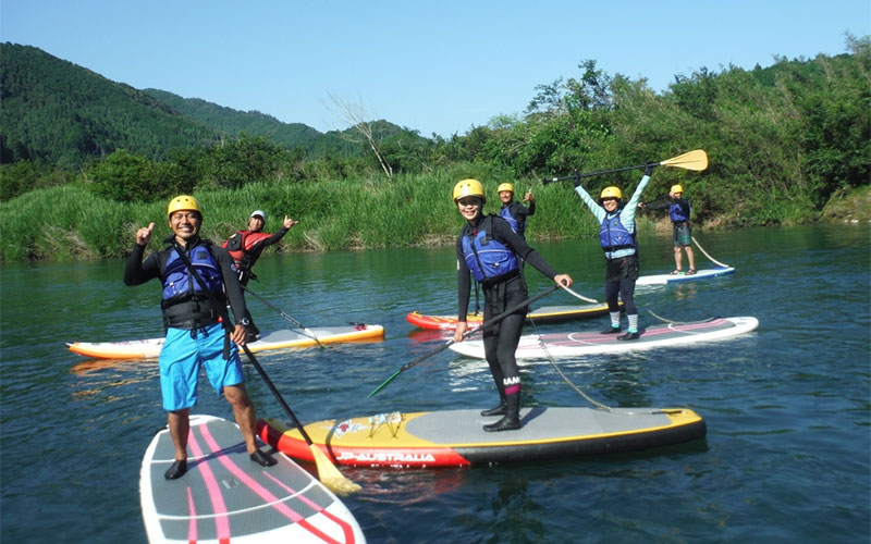 高知のアウトドア SUP