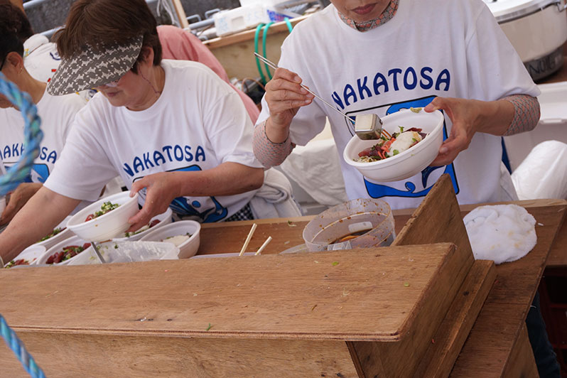 中土佐町久礼の鰹乃國かつお祭り2015