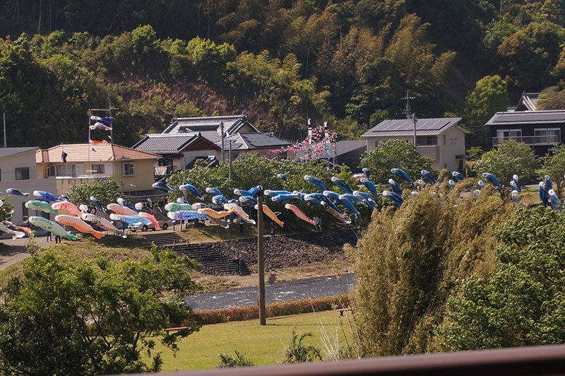 黒潮町佐賀のかつおのぼり